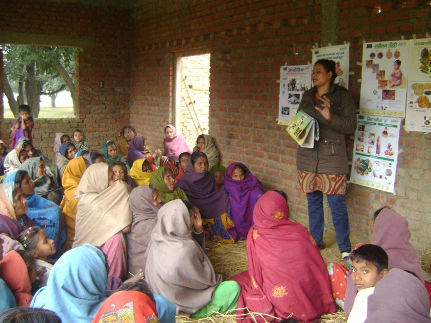 Personal health talk programme among Self Help Groups at Thulo Lookthawa in Gonaha Village Development Committee, Rupandehi district, Nepal.